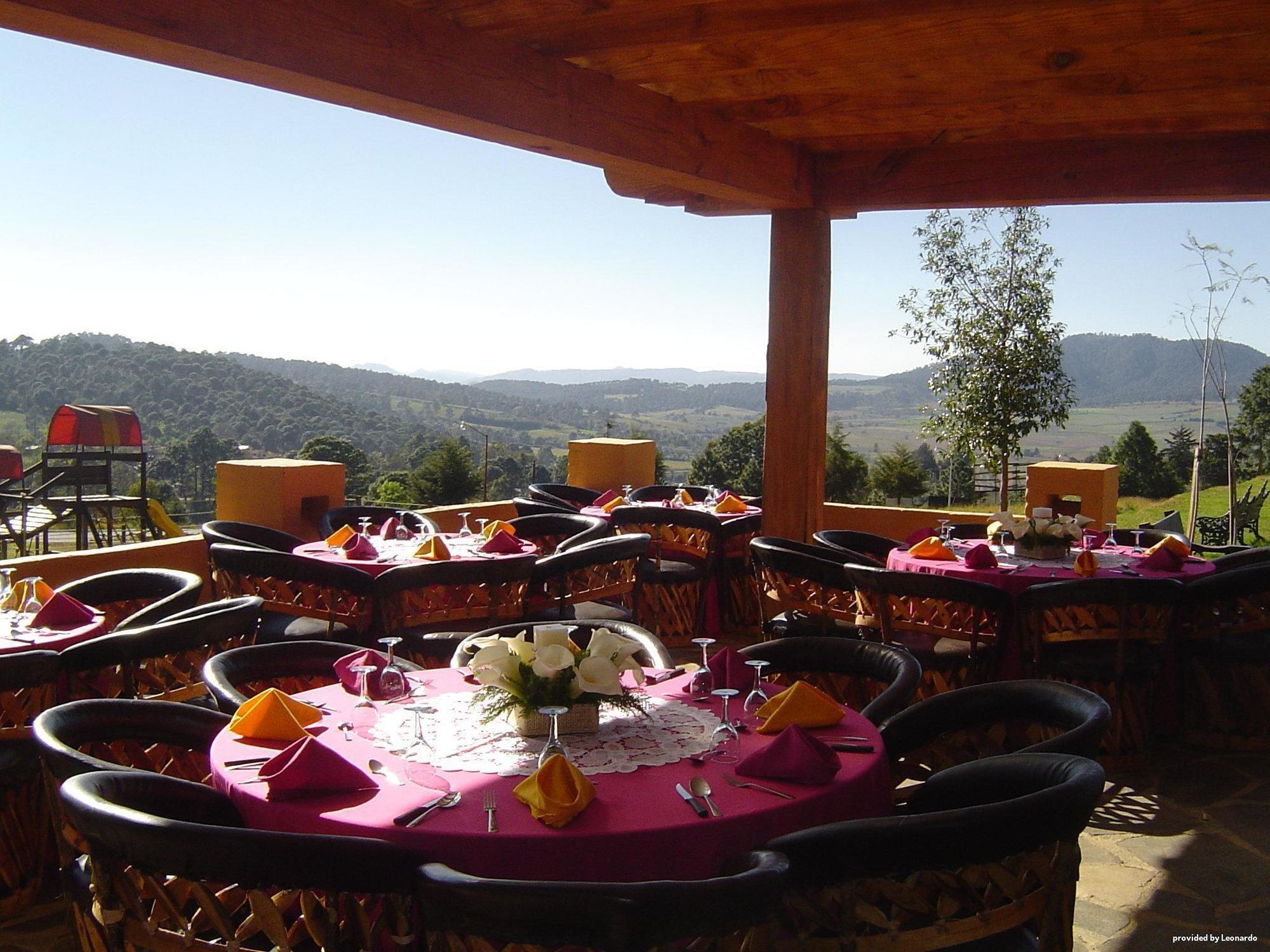 Cabanas Sierra Mazamitla Ristorante foto